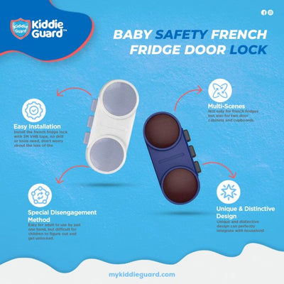 Multipurpose French Fridge Lock 3m Vhb Tape,