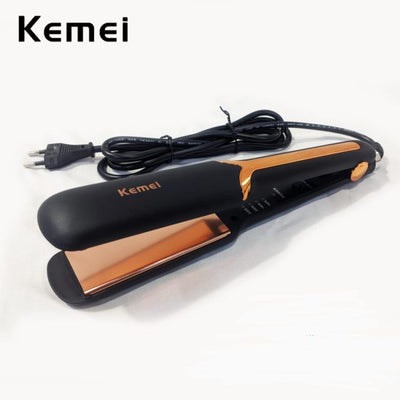 Kemei Km-458 Professional Hair Straightener With Box